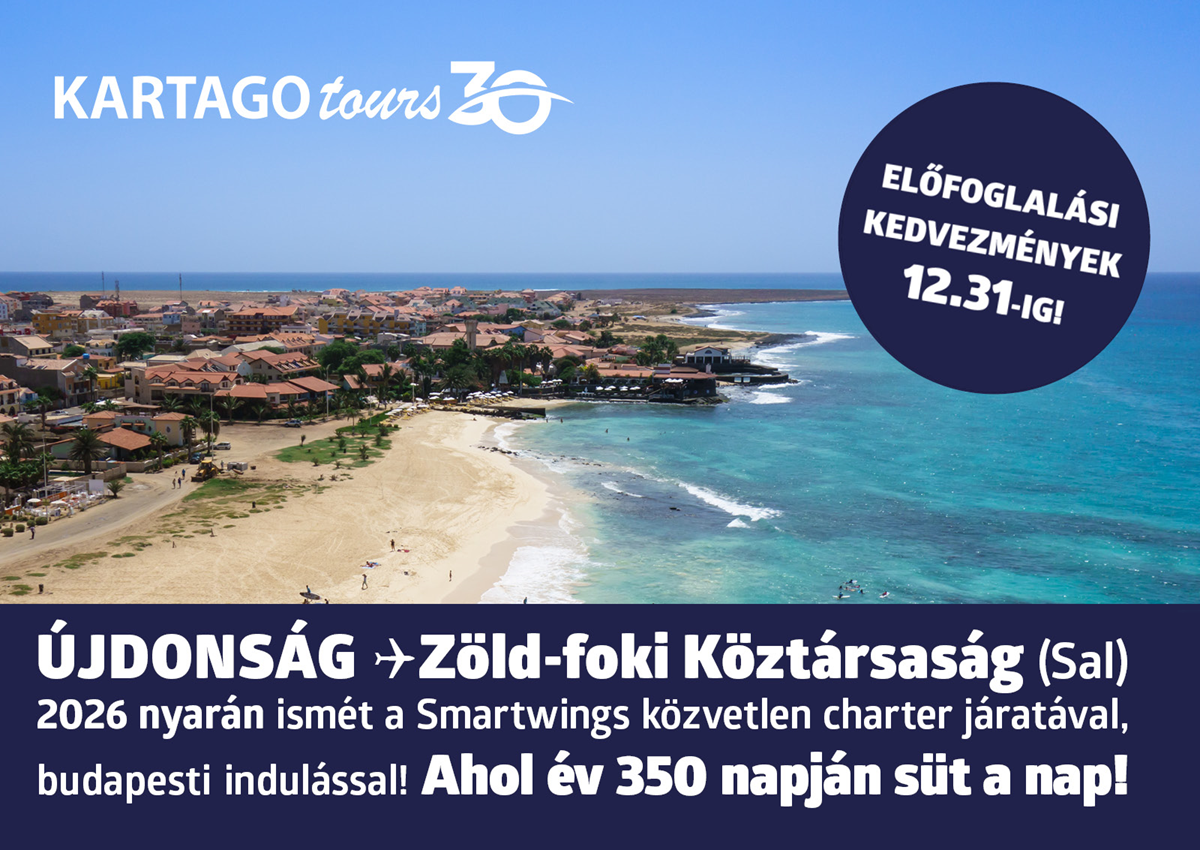 ÚJDONSÁG! KIZÁRÓLAG NÁLUNK: ZÖLD-FOKI-SZIGETEK