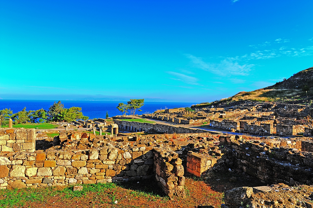 Kamiros történelmi városa