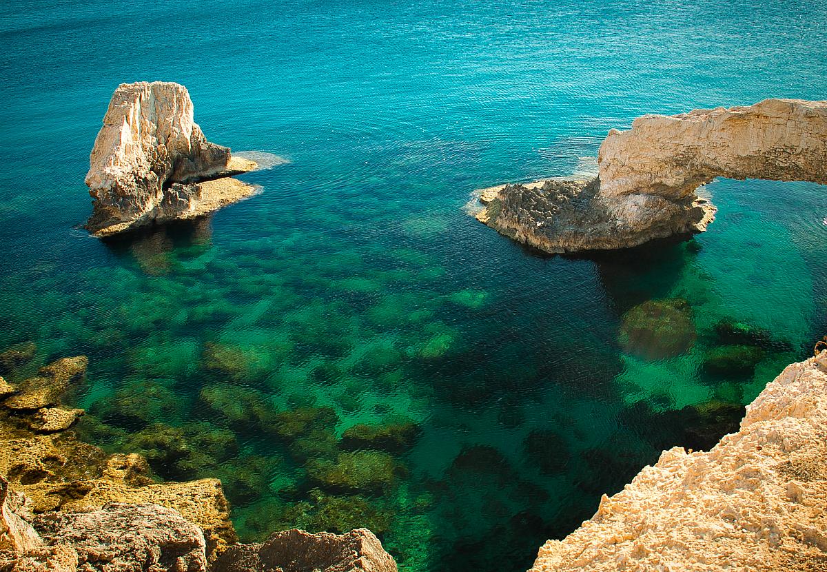 Cape Greco, tiszta tenger