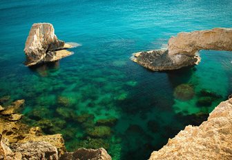 Cape Greco, tiszta tenger