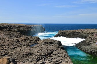 Buracona, kilátás az óceánra