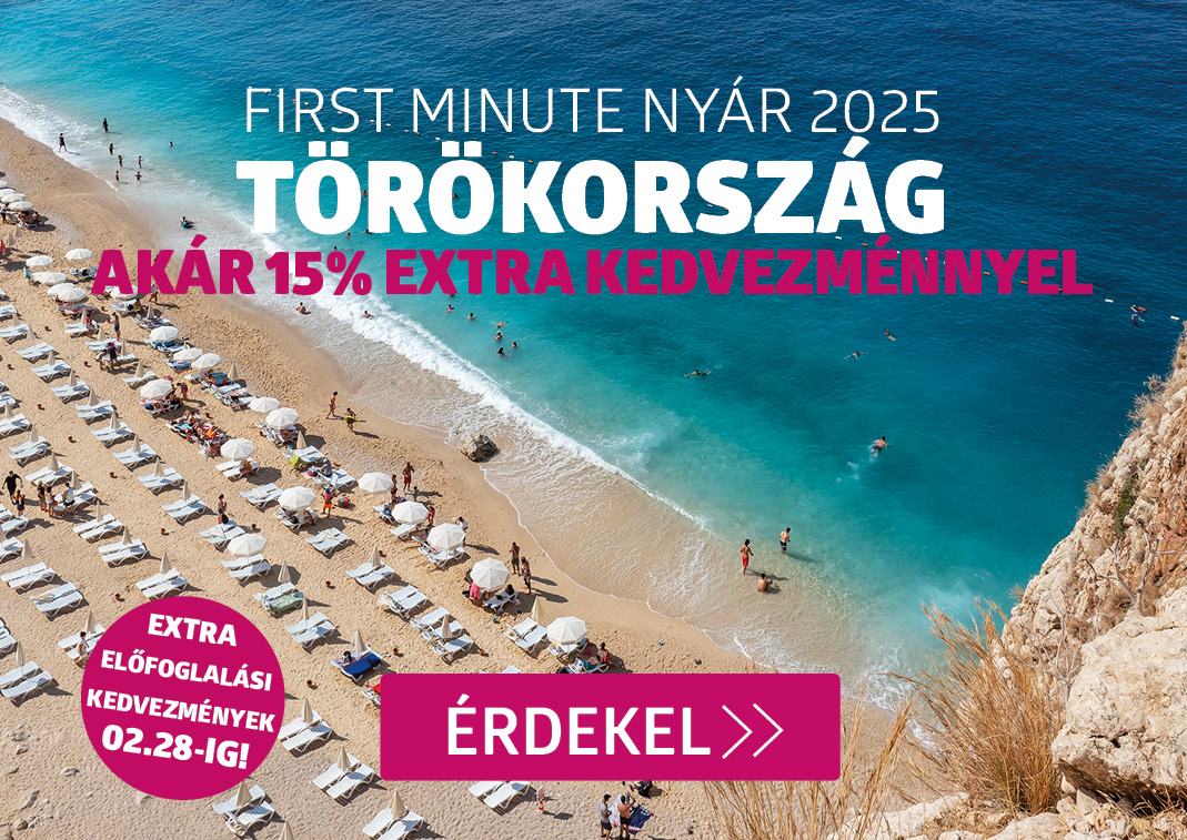 MOST JÓ törökországi utazást foglalni!